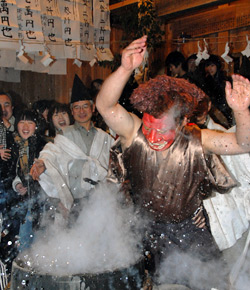 「遠山郷の霜月祭り」