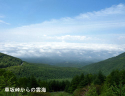 車坂峠からの雲海